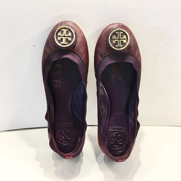 Tory Burch Caroline ballet flats Purple Size 7 - Picture 2 of 13